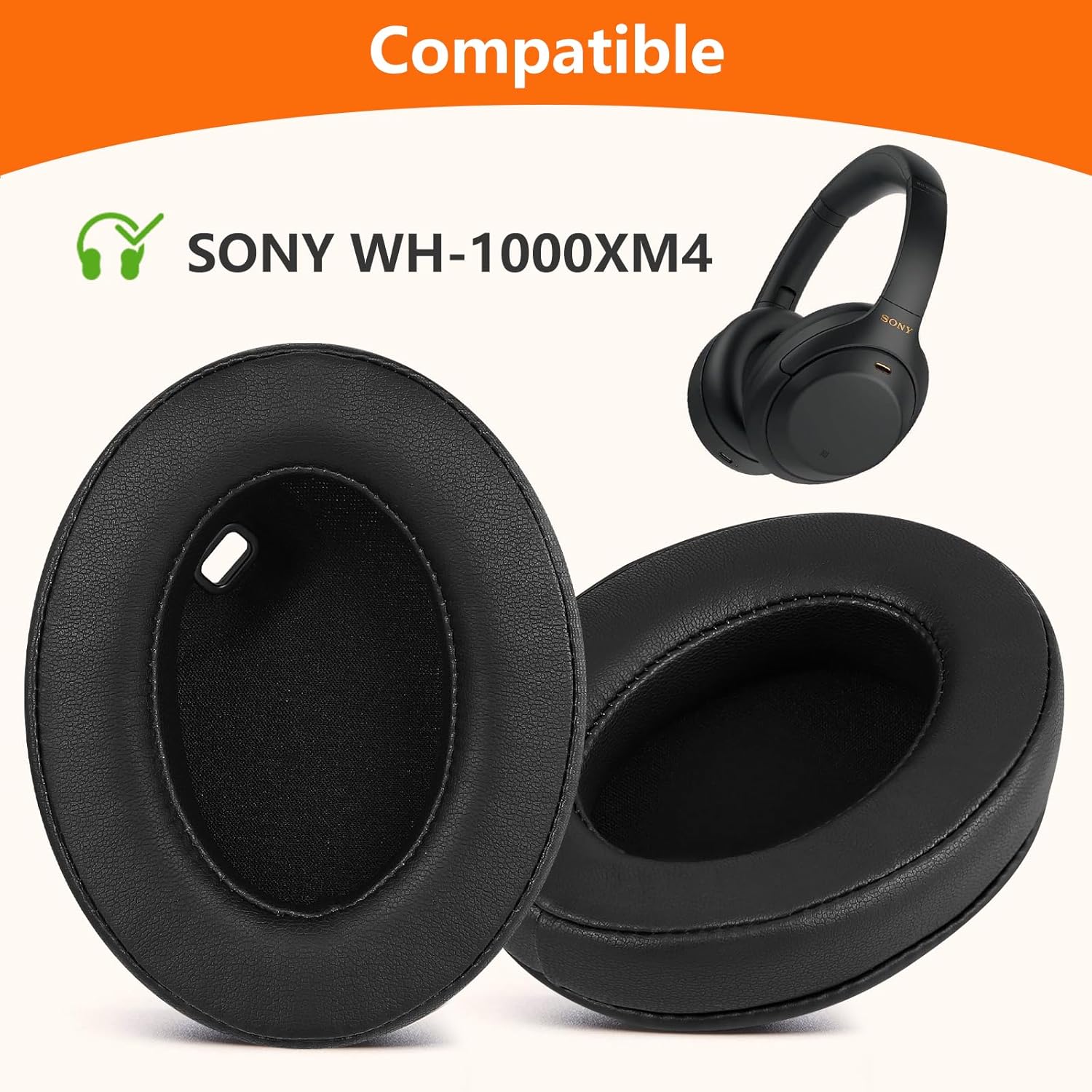 Replacement Ear Pads Cushions  - đánh giá và giá Sony Headphone Wh-1000Xm4
