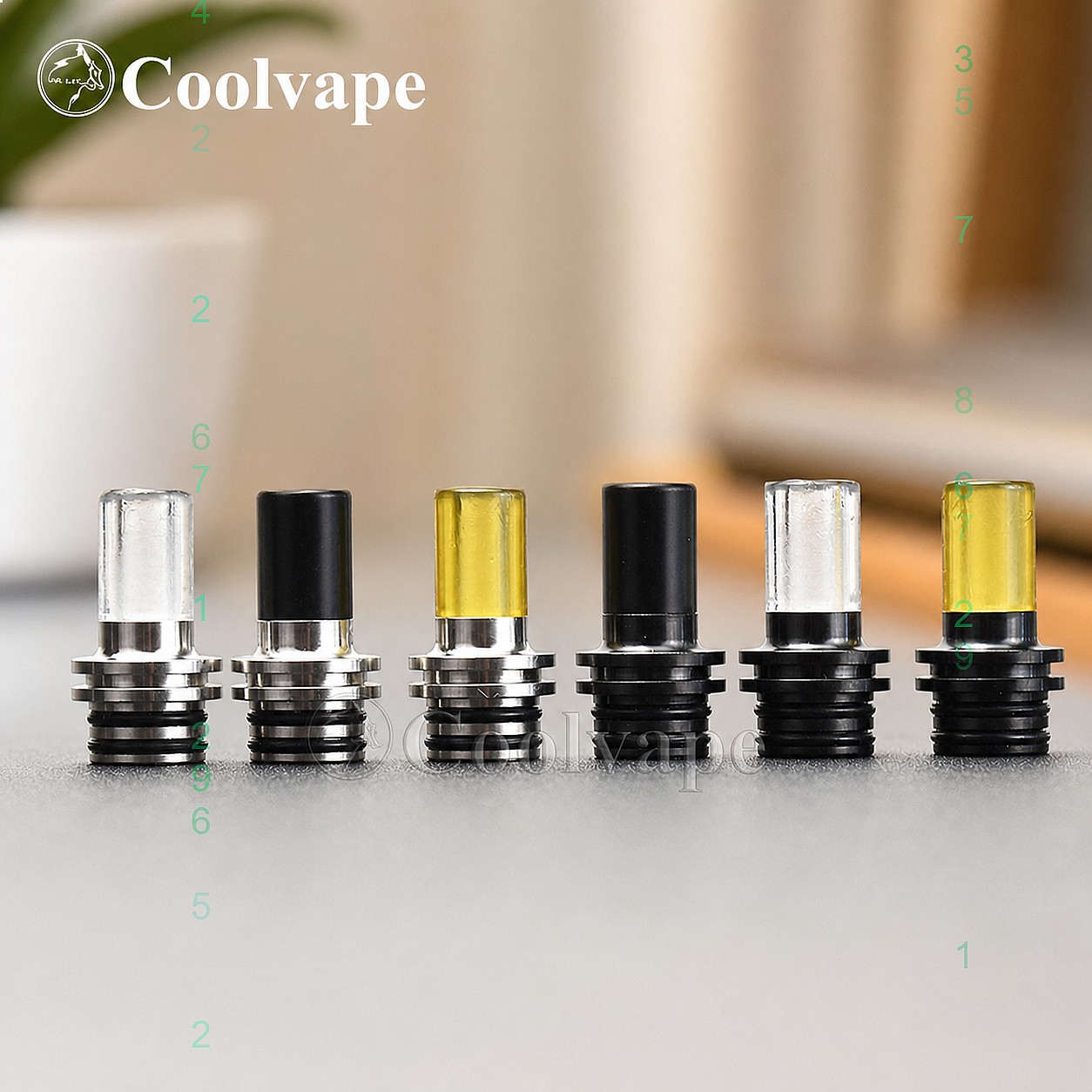 510 MTL Drip Tip Heat Resistan - đánh giá và giá Accessories For Vaping